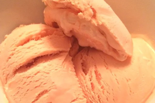 Lactose-Free Rose Ice Cream